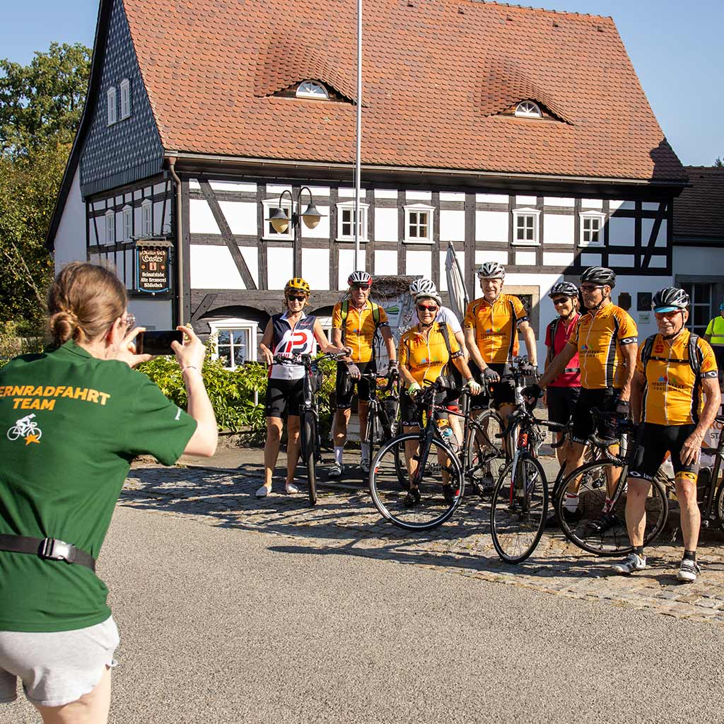 Die Sternradfahrt des Landkreises Görlitz
