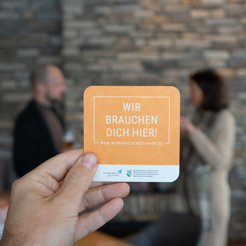 Wir brauchen Dich hier