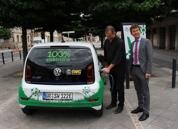 Inbetriebnahme Schnellladesäule klein