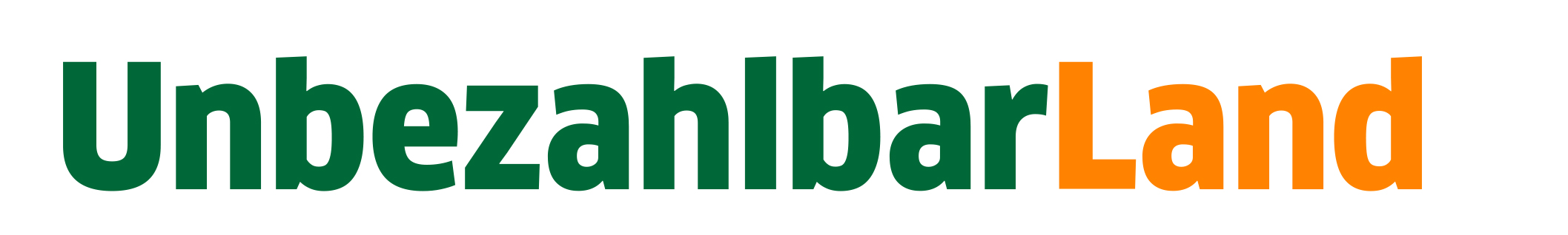 Unbezahlbarland Logo